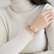 Snow Regent Cord Bracelet