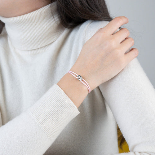 Mini Silver Soho Cord Bracelet