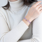 Golden Soho Diamond Cord Bracelet