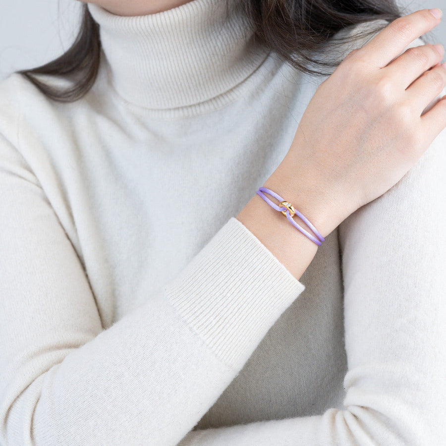 Golden Soho Diamond Cord Bracelet