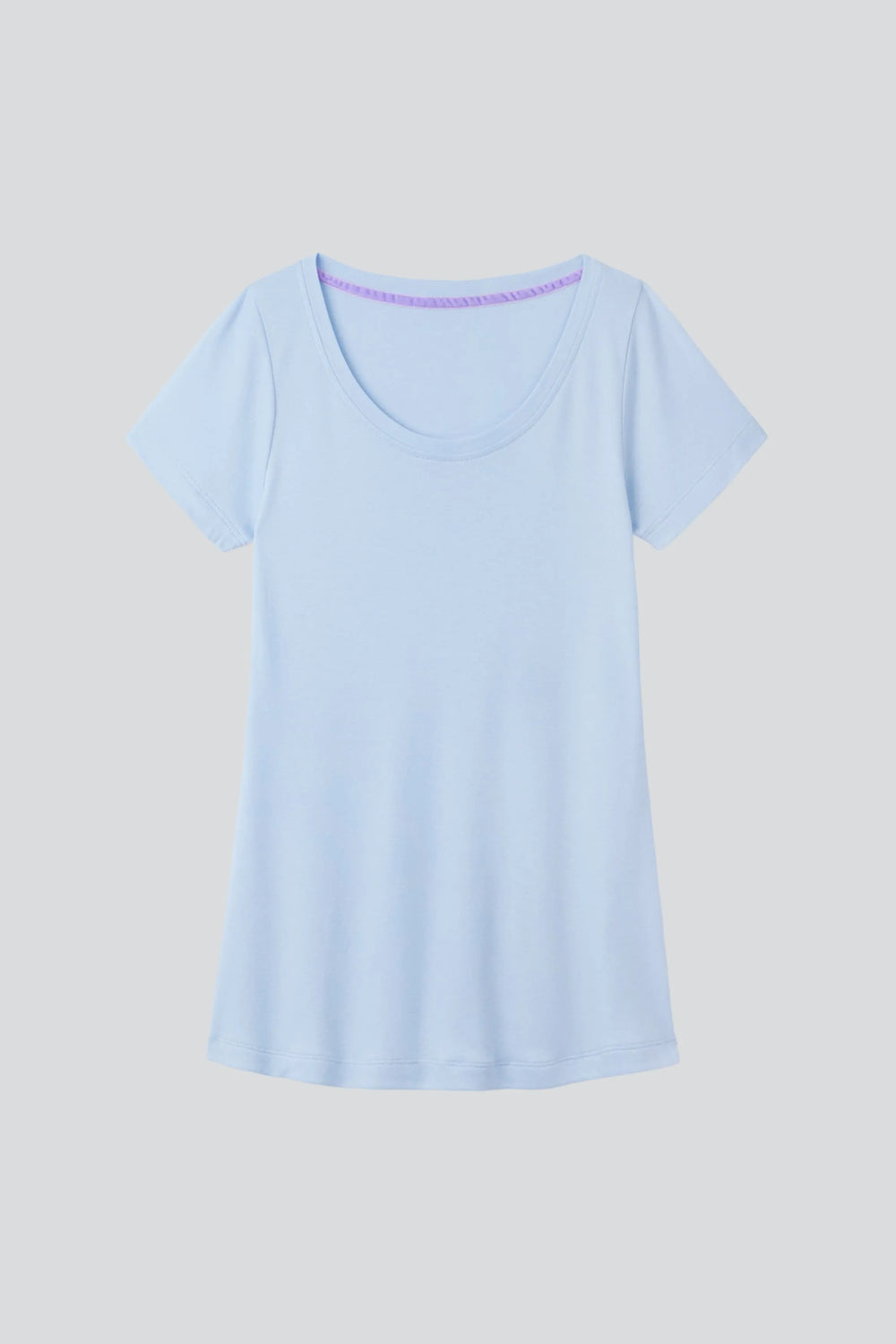 Scoop Neck Cotton Modal T-Shirt