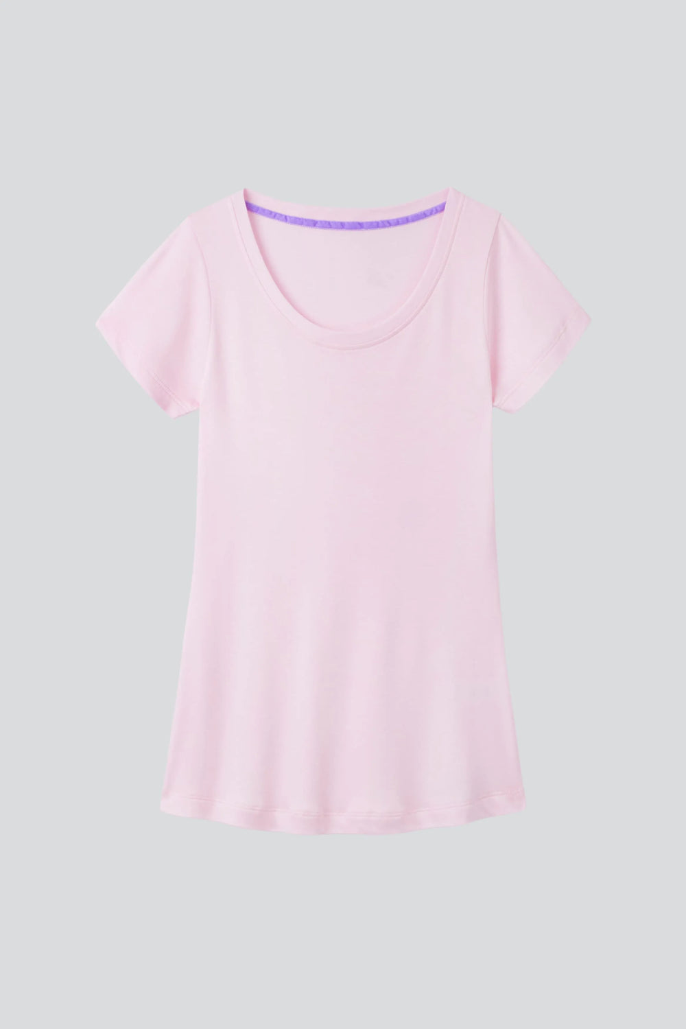 Scoop Neck Cotton Modal T-Shirt
