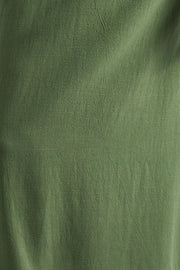 Dawson Linen Mix Strappy Jumpsuit - Green