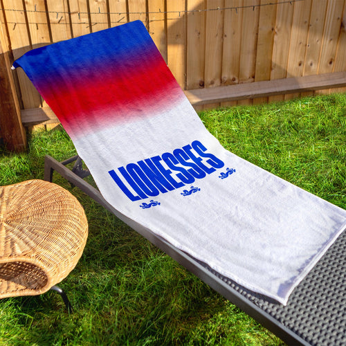 England Lionesses - Microfibre Beach Towel - 150cm x 75cm