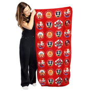 Liverpool - Football Legends - Microfibre Beach Towel - 150cm x 75cm