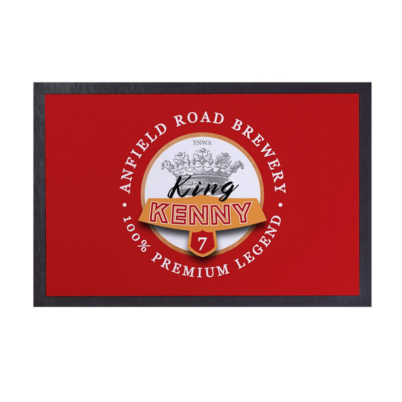 Liverpool Dalglish  - Football Legends - Door Mat -60cm X 40cm