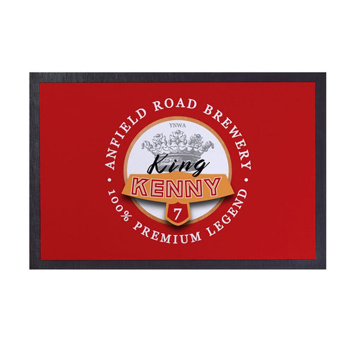 Liverpool Dalglish  - Football Legends - Door Mat -60cm X 40cm