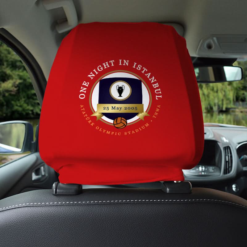 Liverpool Istanbul - Football Legends - Headrest Cover