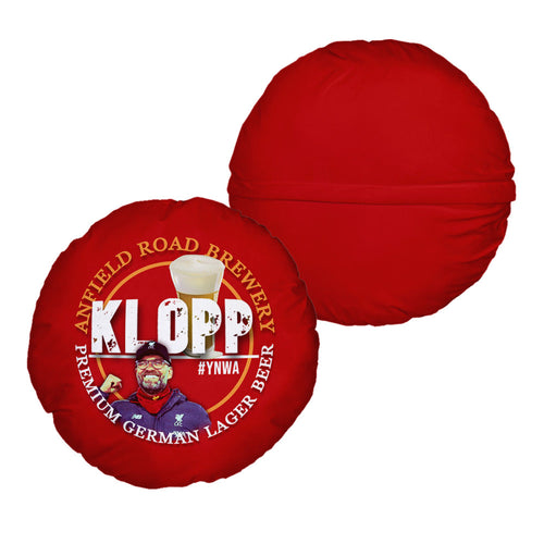 Liverpool Klopp - Football Legends - Circle Cushion 14"