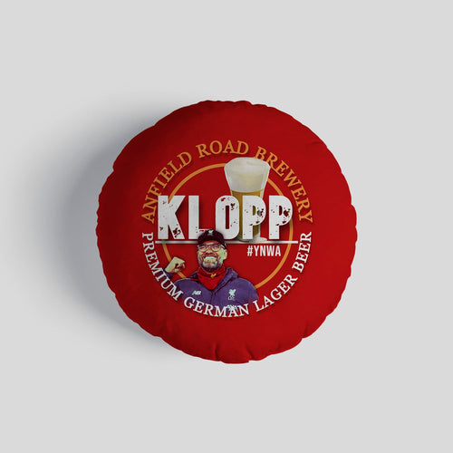Liverpool Klopp - Football Legends - Circle Cushion 14"