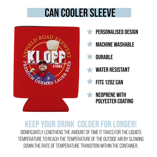 Liverpool Klopp - Football Legends - Can Cooler