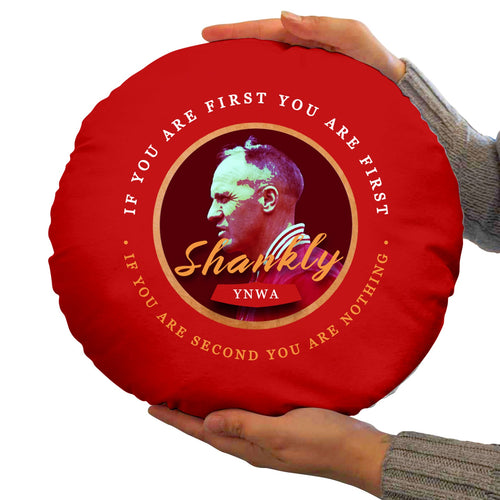 Preston Shankly - Football Legends - Circle Cushion 14"