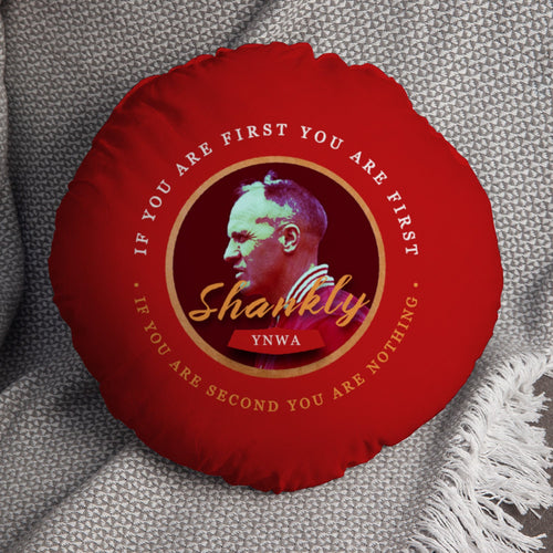 Liverpool Shankly - Football Legends - Circle Cushion 14"