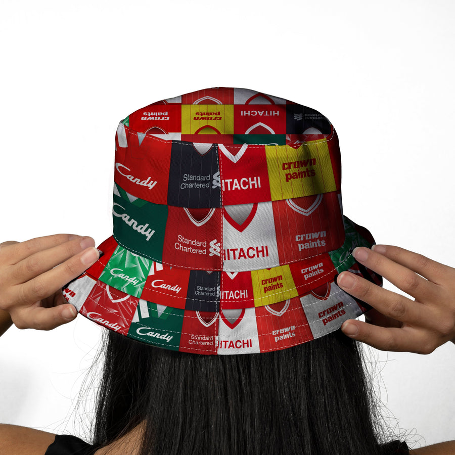 Liverpool Kit Montage - Bucket Hat