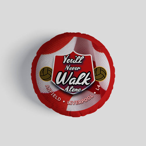 Liverpool YNWA - Football Legends - Circle Cushion 14"