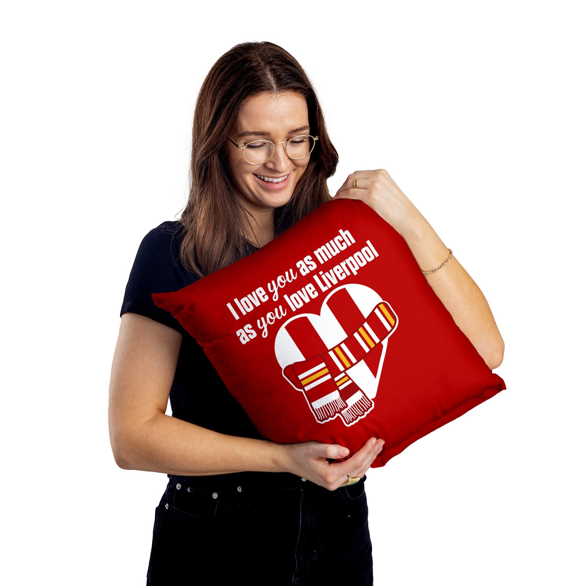 Love You as much as You Love Liverpool - 45cm Cushion
