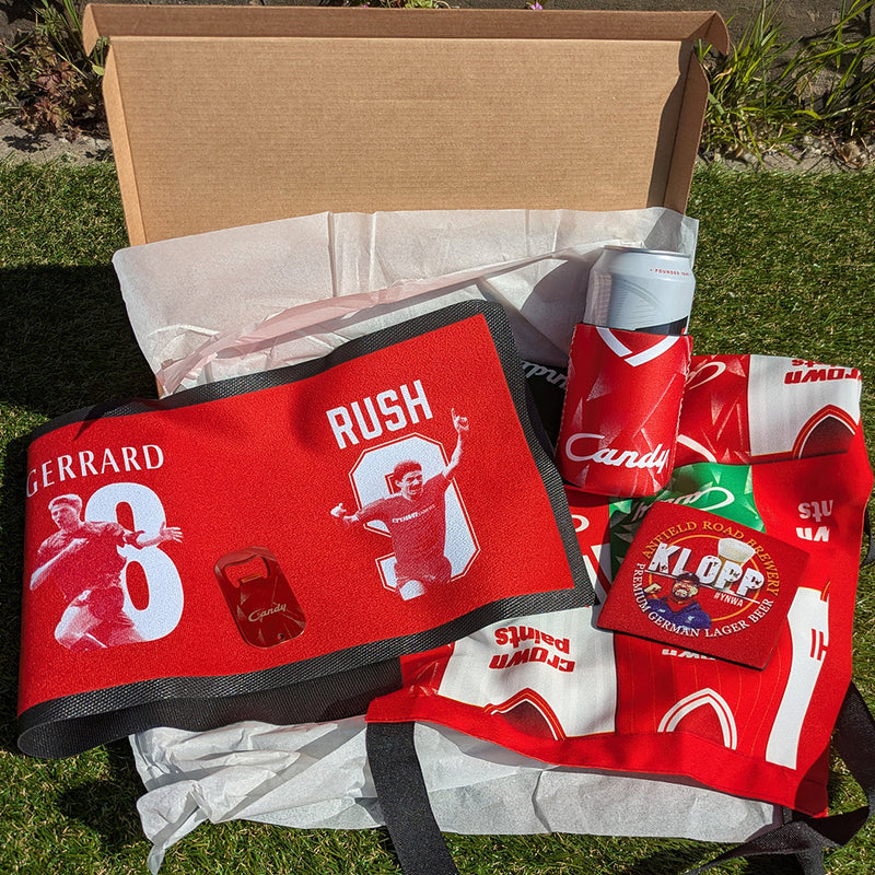 Liverpool Football BBQ Box Bundle | Retro Man-Cave Set