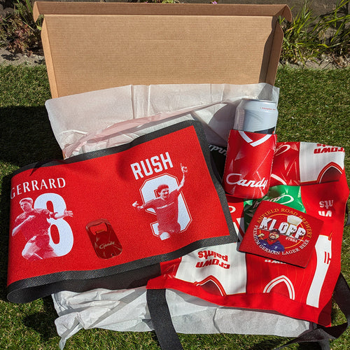 Liverpool Football BBQ Box Bundle | Retro Man-Cave Set