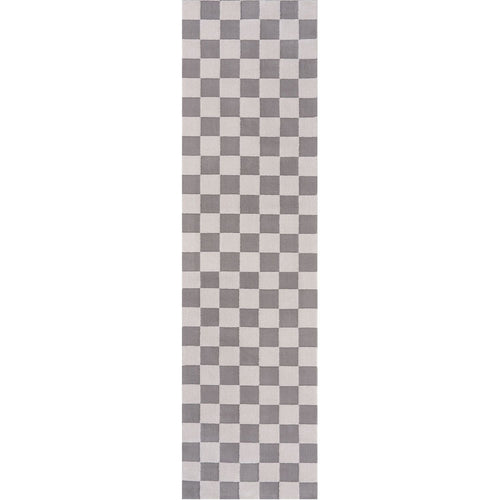 Loft Checkerboard Grey Rug
