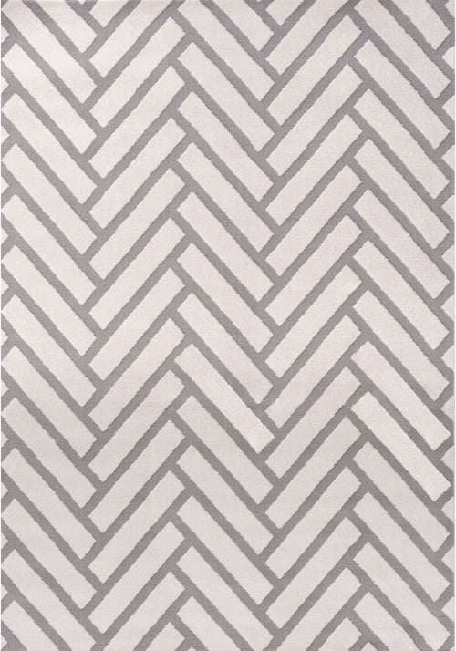 Loft Chevron Grey Rug