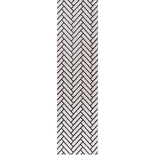 Loft Chevron Blue Rug