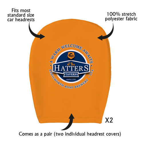 Luton Hatters - Football Legends - Headrest Cover
