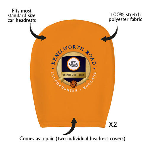 Luton Kenilworth Road - Football Legends - Headrest Cover