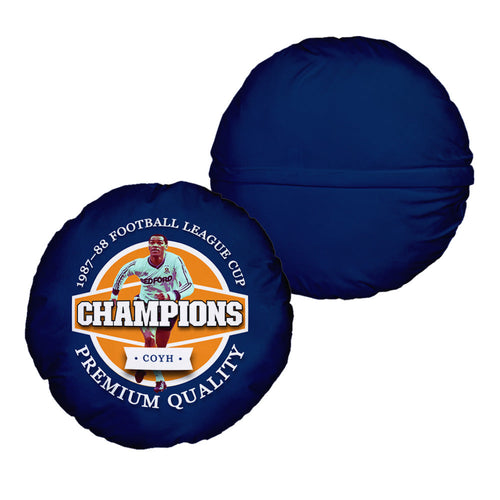 Luton League Cup - Football Legends - Circle Cushion 14"