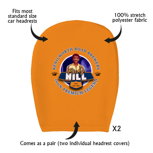Luton Ricky Hill - Football Legends - Headrest Cover