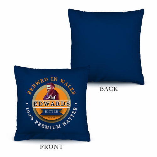 Luton Rob Edwards - Football Legends - Cushion 10"