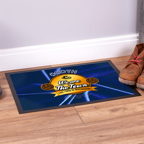 Luton We re the Town - Football Legends - Door Mat -60cm X 40cm