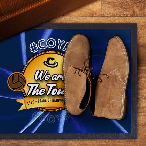 Luton We re the Town - Football Legends - Door Mat -60cm X 40cm