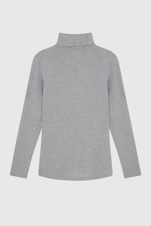 Roll Neck Micro Modal Top