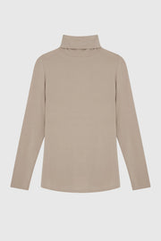 Roll Neck Micro Modal Top