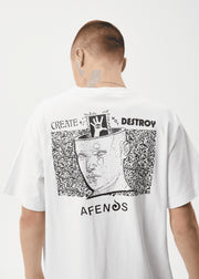 AFENDS Mind Over Heavyweight Boxy Tee