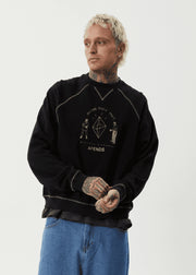 AFENDS Dance Party Crew Neck Jumper