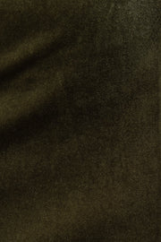 Mahee Velvet Midi Skirt - Sage