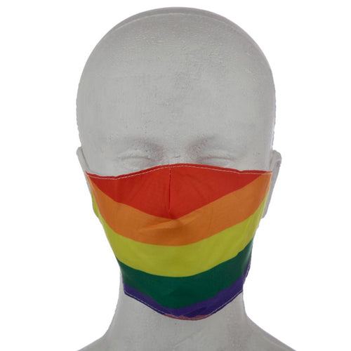 Rainbow Reusable Face Covering - Large