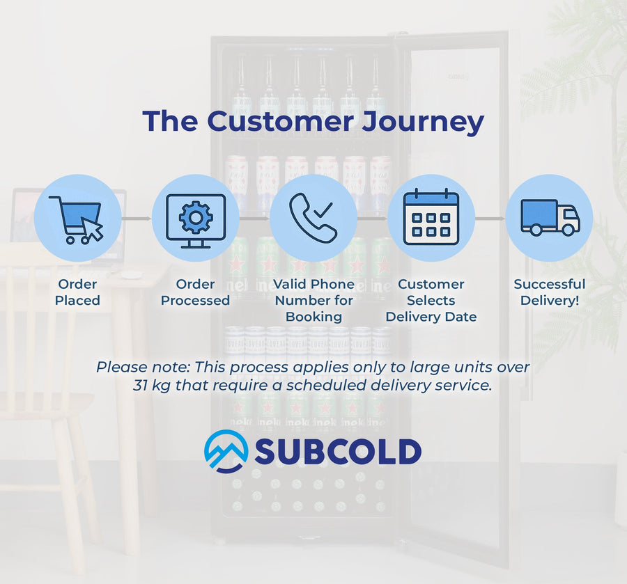 Subcold Maxi250 Tall Drinks Fridge Stainless Steel