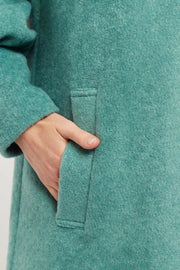 Louche Mischa Statement Sleeve Coat Green