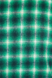 Louche Meriam Check Shacket Green