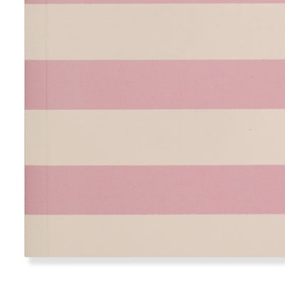 Matilda Moo | A5 Ruled Notebook | Striped | Pink