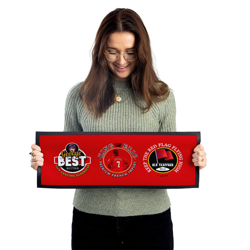 Manchester Red - Football Legends - Bar Runner