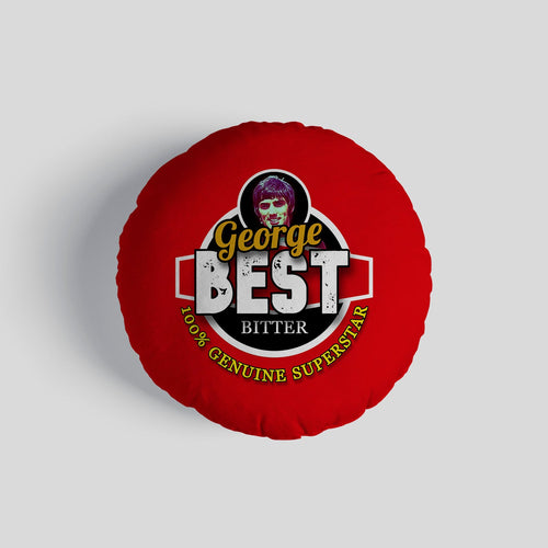Manchester Red Best - Football Legends - Circle Cushion 14"