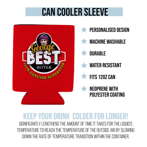 Manchester Red Best - Football Legends - Can Cooler