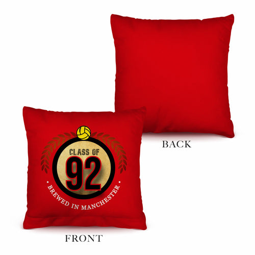 Manchester Red Class of 92 - Football Legends - Cushion 10"