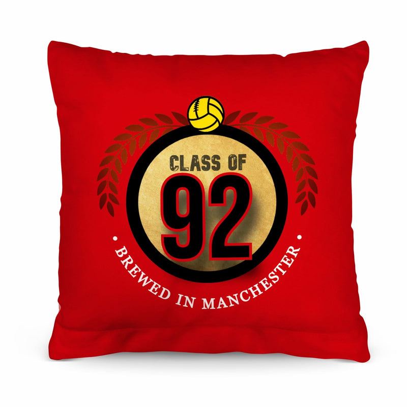 Manchester Red Class of 92 - Football Legends - Cushion 10"