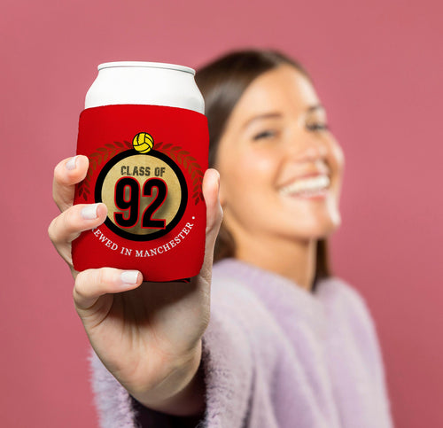 Manchester Red Class of 92 - Football Legends - Can Cooler