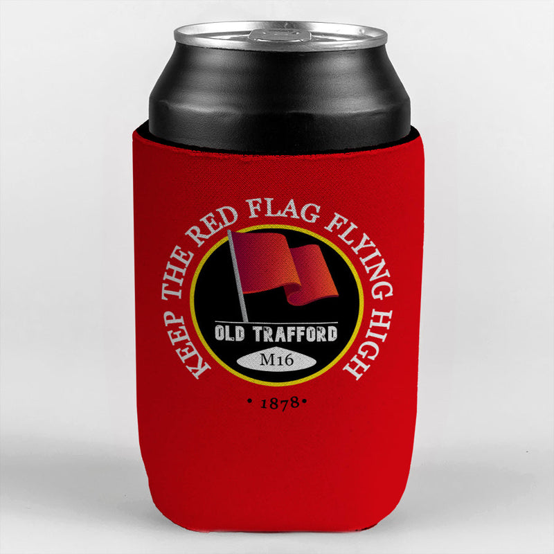 Manchester Red Red Flag - Football Legends - Can Cooler