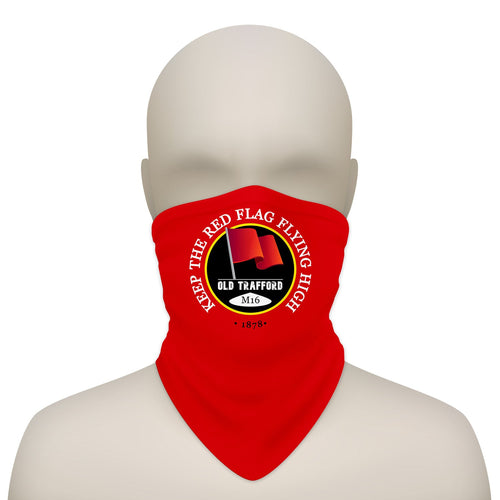Manchester Red Red Flag - Football Legends - Snood